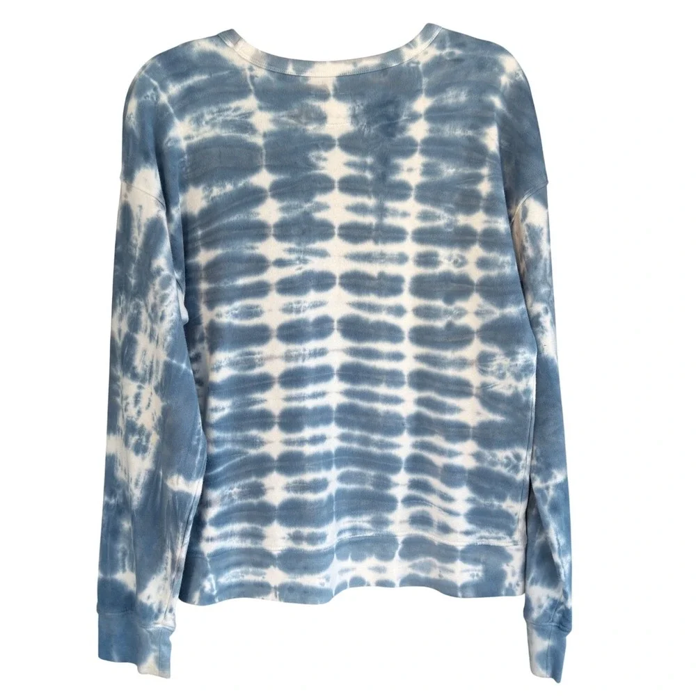 Gap Sweatshirt Kids XXL Blue Excellent Tie Dye Crew Neck Long Sleeve Pullover